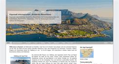 Desktop Screenshot of kapstadt-net.de