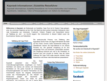 Tablet Screenshot of kapstadt-net.de